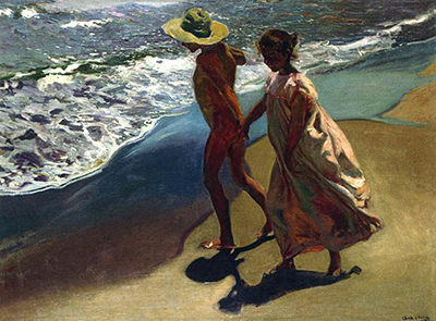 To the Water Joaquin Sorolla